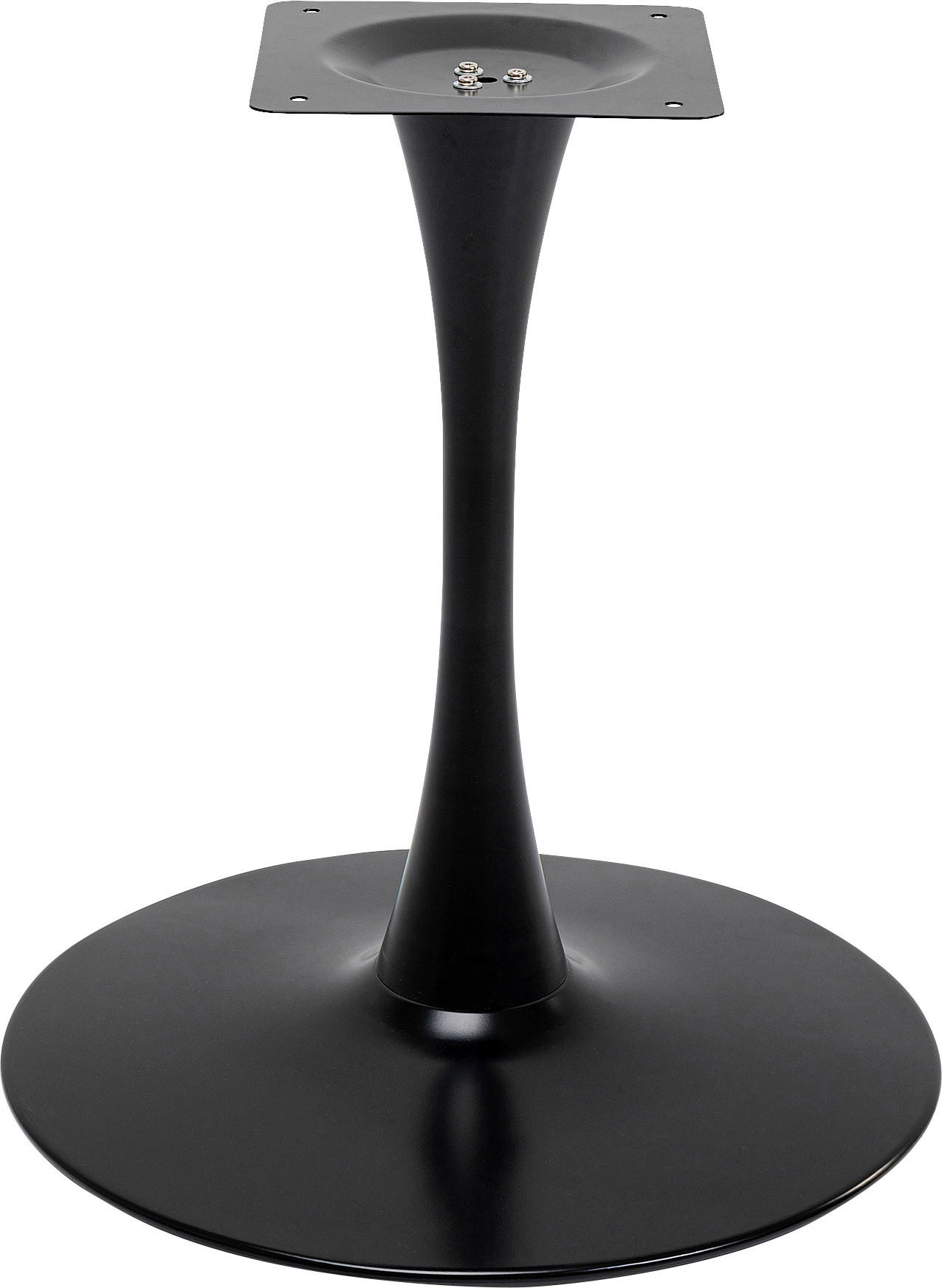 TISCHGESTELL 59/59/110 cm  in Schwarz  - Schwarz, Basics, Metall (59/59/110cm) - Kare-Design