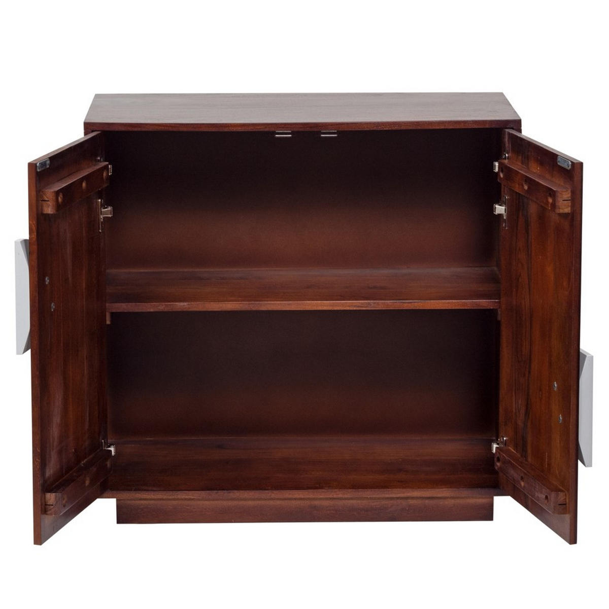 KOMMODE  in 80/76/40 cm  - Walnussfarben, LIFESTYLE, Holz (80/76/40cm) - Livetastic