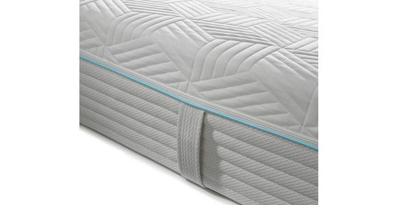 KALTSCHAUMMATRATZE 180/210 cm Höhe ca. 18 cm  - Weiß, Basics, Textil (180/210cm) - Dieter Knoll