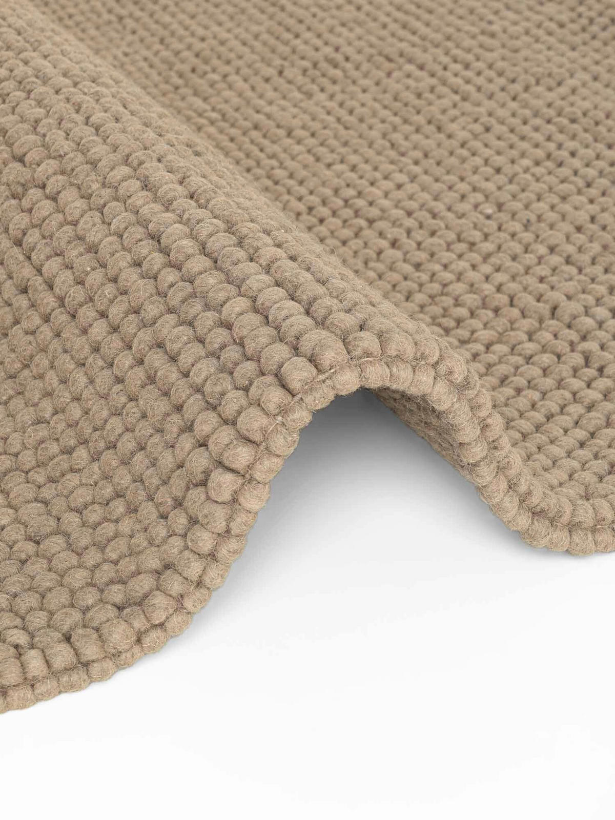 WOLLTEPPICH 200 cm Richmond Beige, Beigebraun rund  - Beige/Beigebraun, KONVENTIONELL, Textil (200cm) - Ted Baker