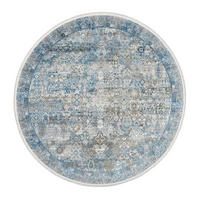 WEBTEPPICH 200 cm Toulon Blau, Grau  - Blau/Grau, Design, Textil (200cm) - Dieter Knoll