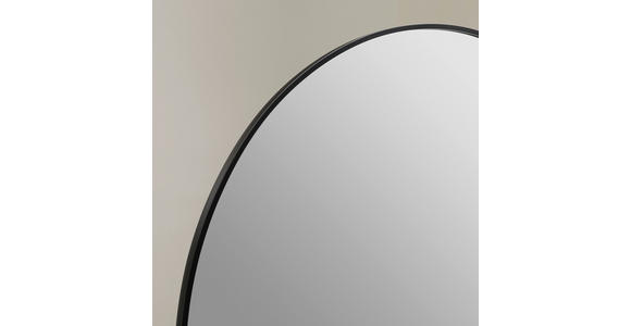 WANDSPIEGEL 120/210/2,5 cm    in  - Schwarz, Trend, Glas/Holzwerkstoff (120/210/2,5cm) - Xora