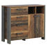 KOMMODE 107/88,5/41,3 cm - Dunkelgrau/Dunkelbraun, Trend, Holzwerkstoff/Kunststoff (107/88,5/41,3cm) - Carryhome KOMMODE 107/88,5/41,3 cm - Dunkelgrau/Dunkelbraun, Trend, Holzwerkstoff/Kunststoff (107/88,5/41,3cm) - Carryhome