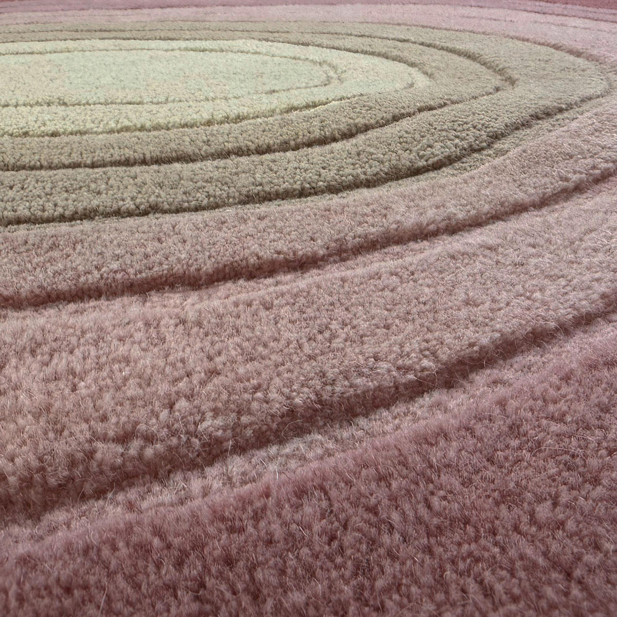 WOLLTEPPICH 200/290 cm Brombeere  - Brombeere, Basics, Textil (200/290cm)