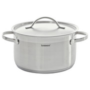 FLEISCHTOPF Edelstahl 3 L - Edelstahlfarben, Basics, Metall (20cm) - HOMEWARE