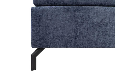 BOXSPRINGBETT 180/200 cm in Blau - Blau/Schwarz, Design, Textil/Metall (180/200cm) - Esposa