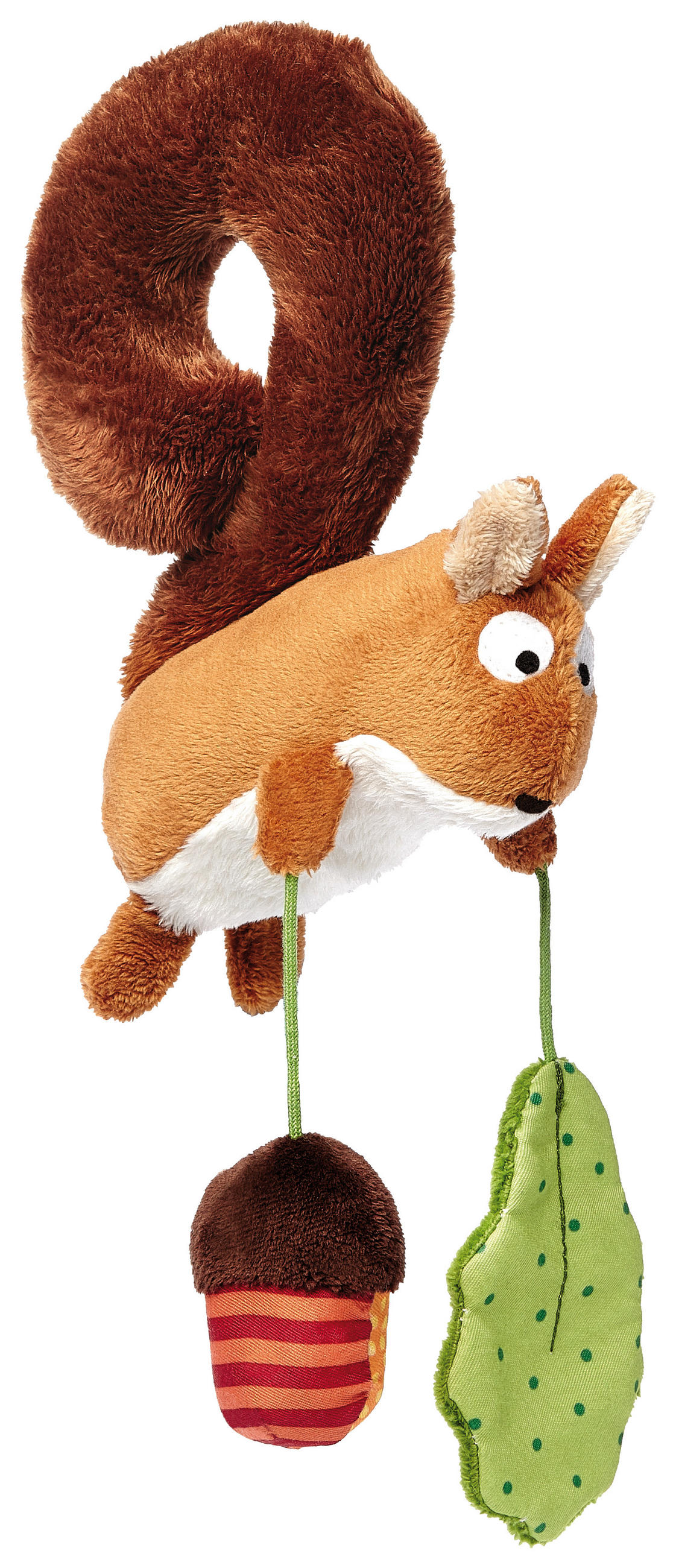 BABYSCHALENMOBILE PlayQ Eichhörnchen  - Multicolor, Basics, Textil (11/16/7cm) - Sigikid
