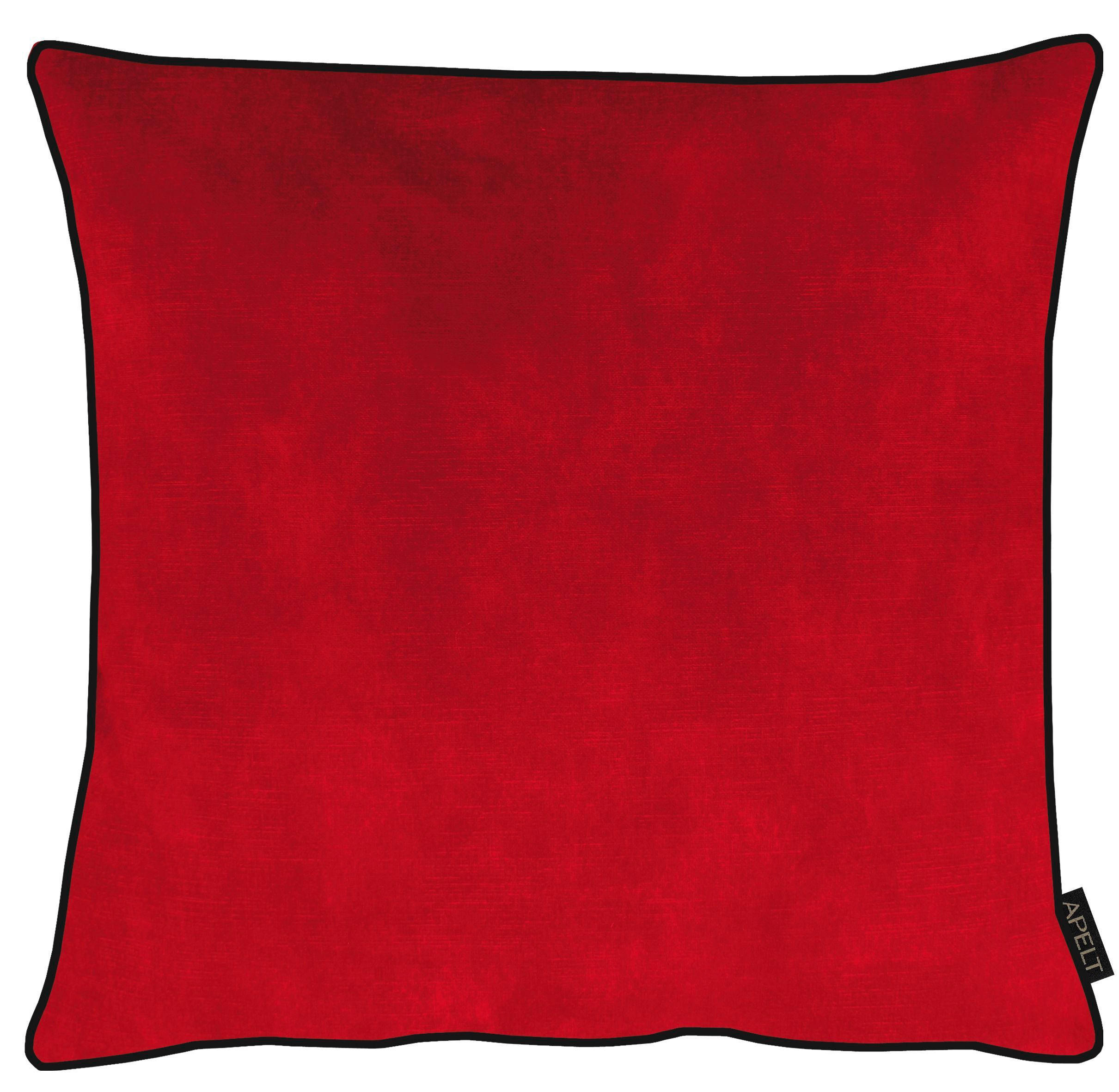 ZIERKISSEN 45/45 cm  - Rot, Basics, Textil (45/45cm) - Apelt