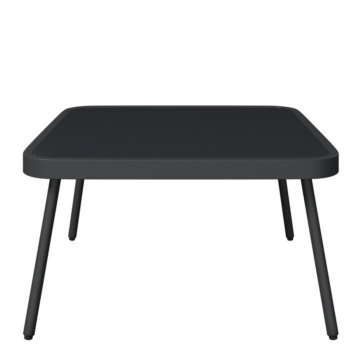 LOUNGEGARNITUR 6-teilig   Eisen  - Dunkelgrau, MODERN, Glas/Textil (198l) - Ambia Garden