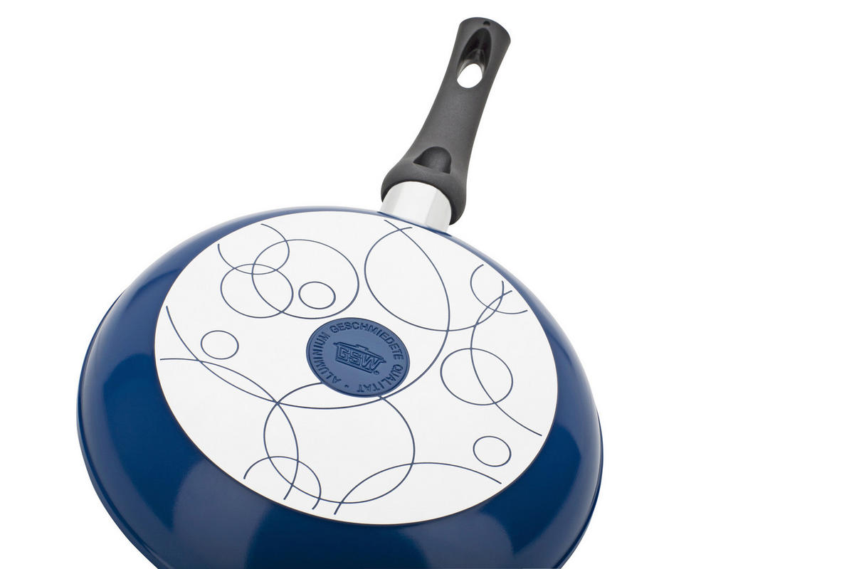 PFANNENSET DreamLine 2-teilig 24+28 cm  - Blau, Basics, Metall (24+28cm) - GSW