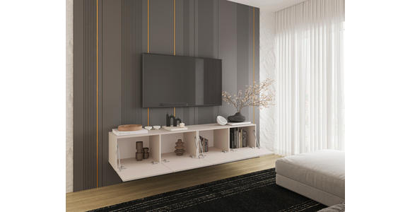 LOWBOARD  in 200/36,7/42 cm  - Kaschmir, Design, Holzwerkstoff (200/36,7/42cm) - Hom`in