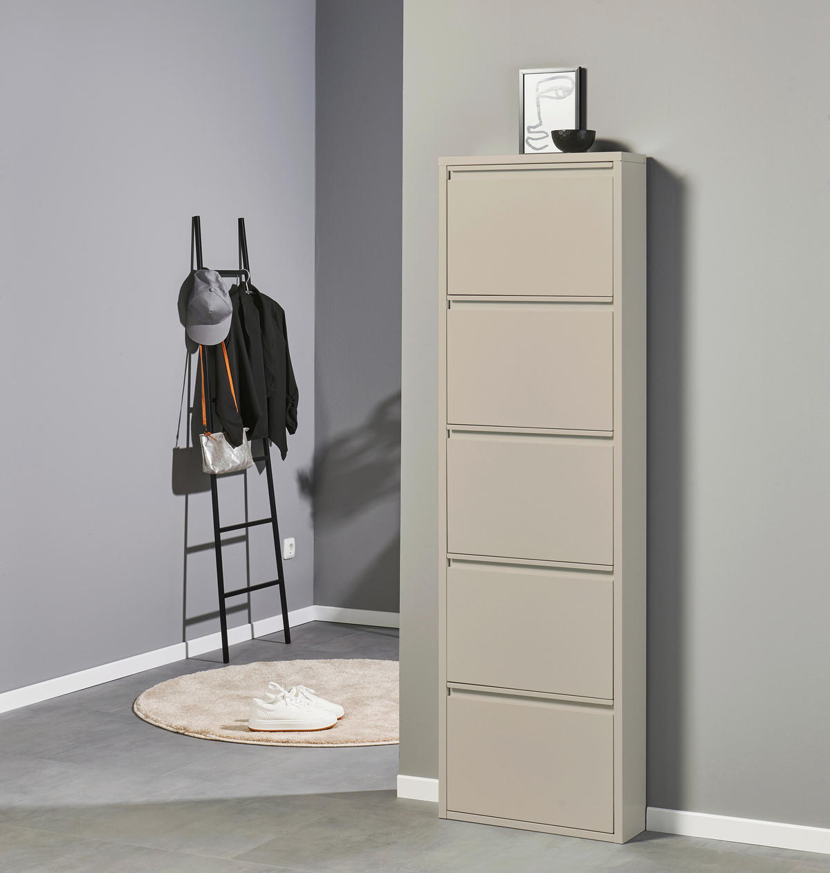 SCHUHKIPPER  in 51/170/16 cm  - Kaschmir, MODERN, Metall (51/170/16cm) - Boxxx