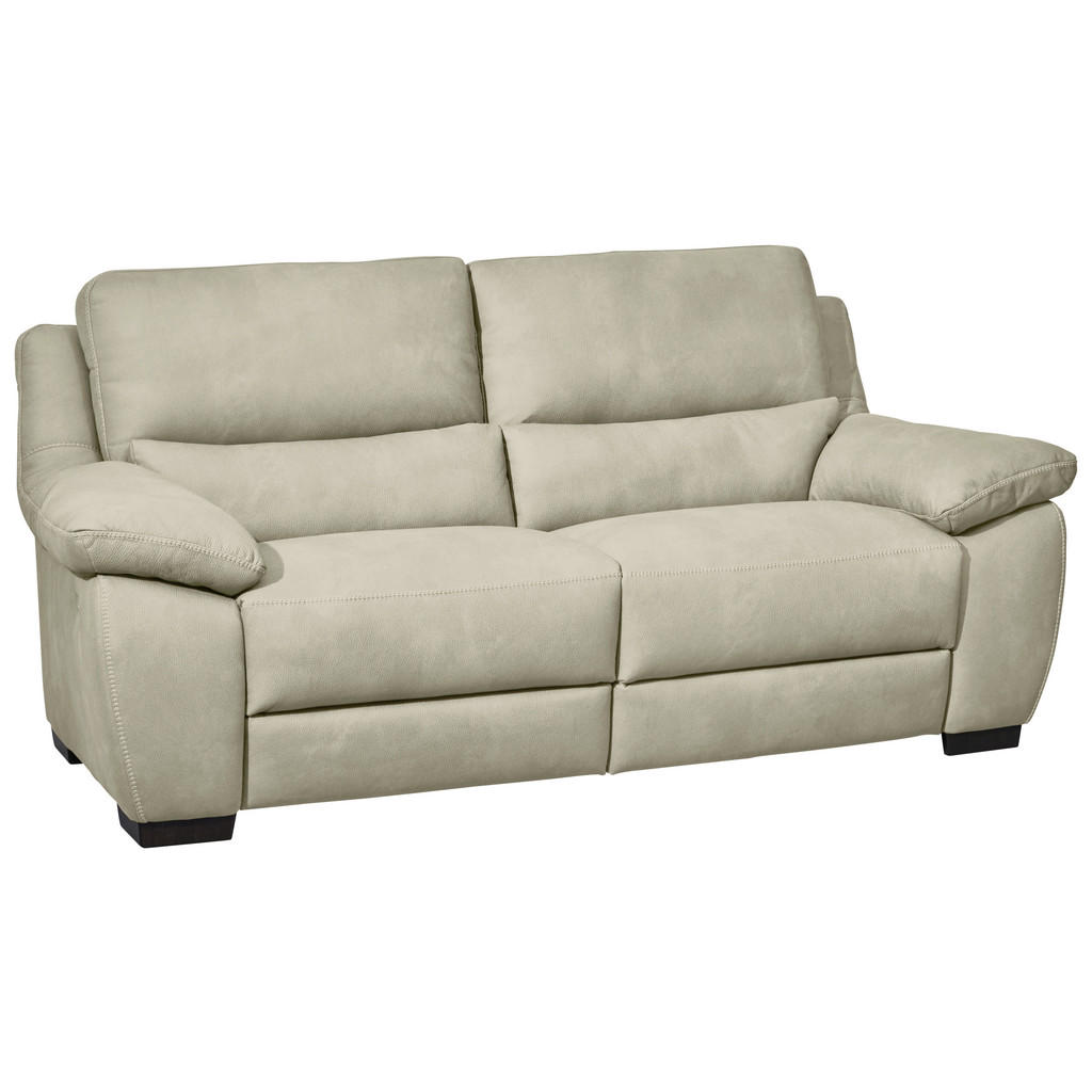 Thumbnail - Livetastic 2,5-Sitzer, Greige, Textil, 210x96x99 cm, Made in EU, Wohnzimmer, Sofas & Couches, Sofas