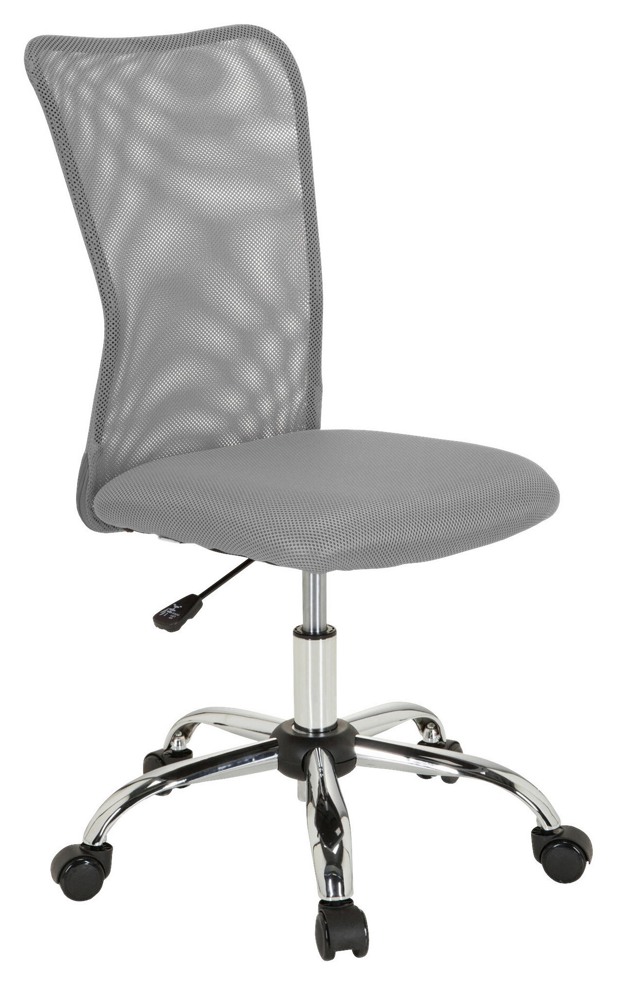 OTOČNÁ ŽIDLE PRO MLÁDEŽ, šedá - šedá, Basics, plast (54/88-98/54cm) - MID.YOU