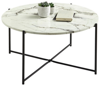 Couchtisch Balkeneiche Furniert Organisch Anthrazit Eichefarben