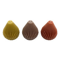 LUMÂNARE - verde deschis/gri albastru, Basics, materiale naturale (9,0/10,7/9,0cm)