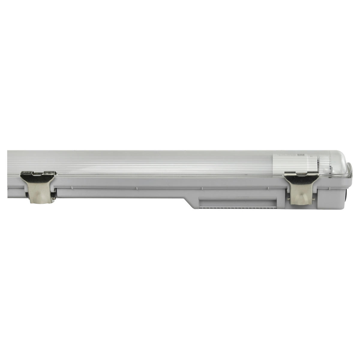 LED-DECKENLEUCHTE 156,8/6,2/5,2 cm   - Grau, Basics, Kunststoff (156,8/6,2/5,2cm)