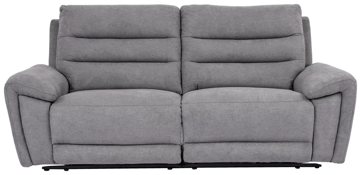 SOFFA i tyg grå  - grå/svart, Klassisk, trä/textil (213,5/100/94cm) - Xora