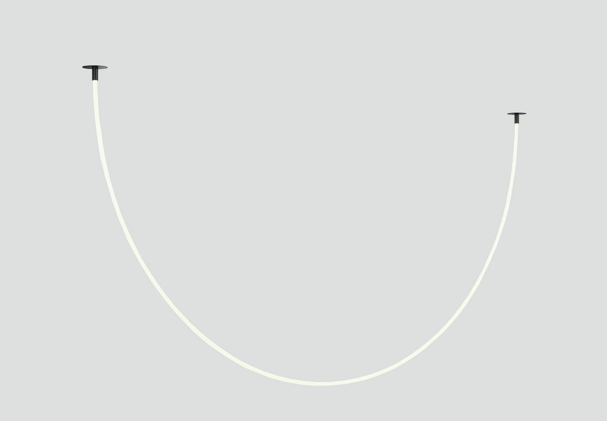 PENDELLEUCHTE 400/10/9 cm  - Schwarz, Trend, Kunststoff/Metall (400/10/9cm) - MAYTONI