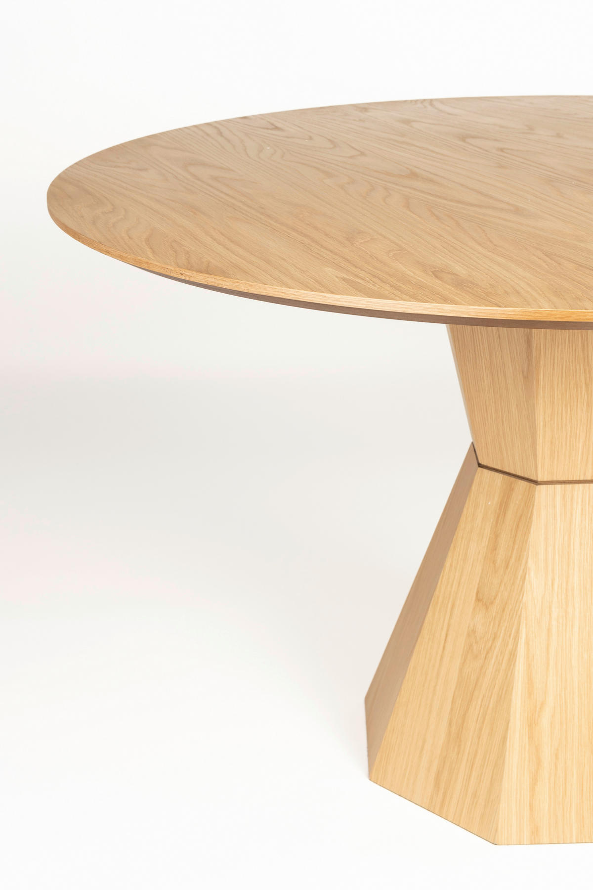 ESSTISCH in Holz 120/120/75 cm  - Eichefarben, MODERN, Holz (120/120/75cm) - Zuiver