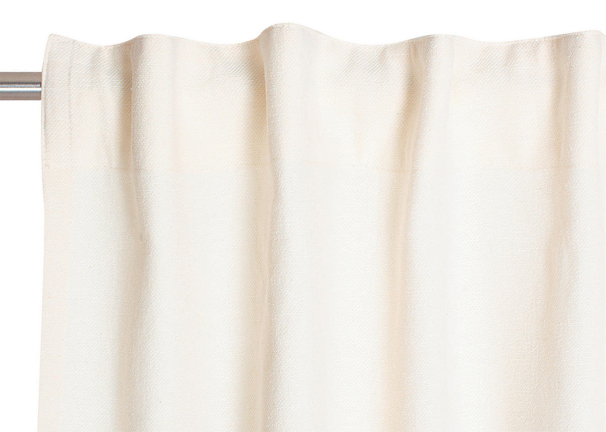 FERTIGVORHANG blickdicht  - Creme, Basics, Textil (130/300cm) - Schöner Wohnen