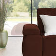 ECKSOFA in Struktur Rostfarben  313/233 cm  - Rostfarben/Schwarz, Design, Kunststoff/Textil (313/233cm) - Emilio Belluti