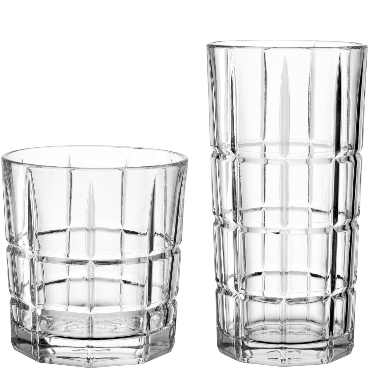 POHÁRKÉSZLET SPIRITII NOVA 8 részes  - átlátszó, Design, üveg (34,6/21/18,8cm) - Leonardo