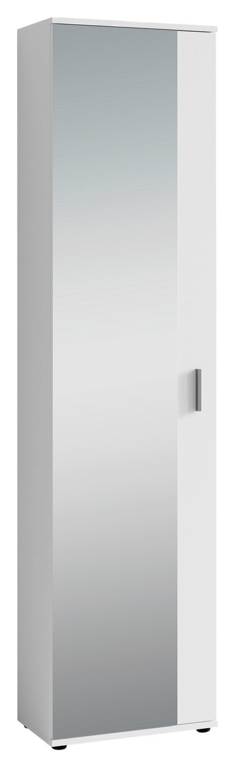 GARDEROBE  in 49/196/30 cm  - Schwarz/Weiß, Design, Holzwerkstoff (49/196/30cm) - MID.YOU