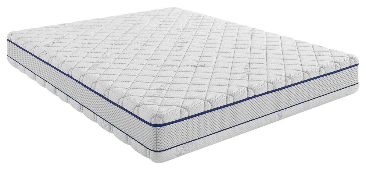 TASCHENFEDERKERNMATRATZE Better H4 200/220 cm Höhe ca. 22 cm  H4 = sehr fest  - Weiss, Basics, Textil (200/220cm) - Livetastic