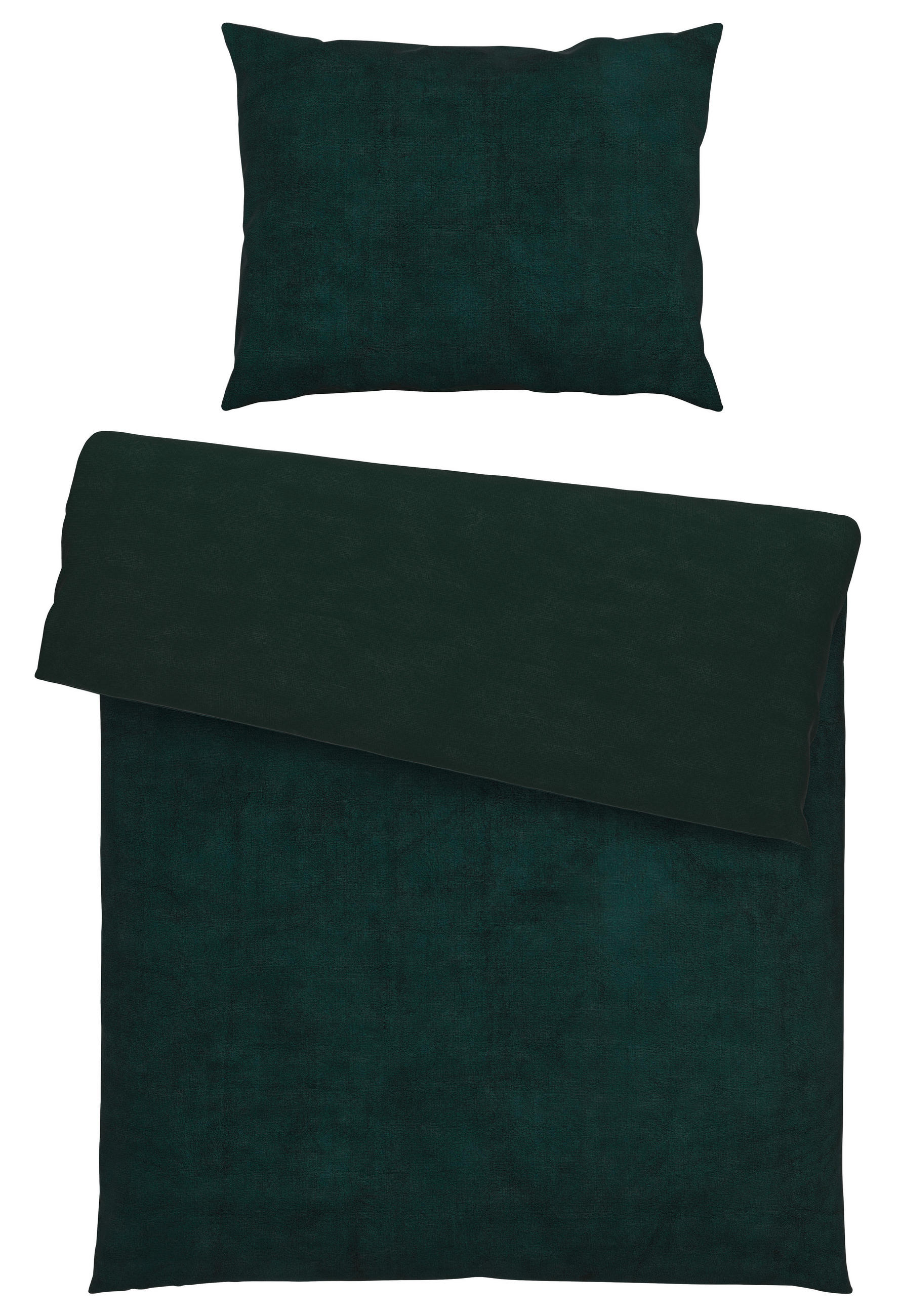 POVLEČENÍ - tmavě zelená, Basics, textil (140/200cm) - Novel