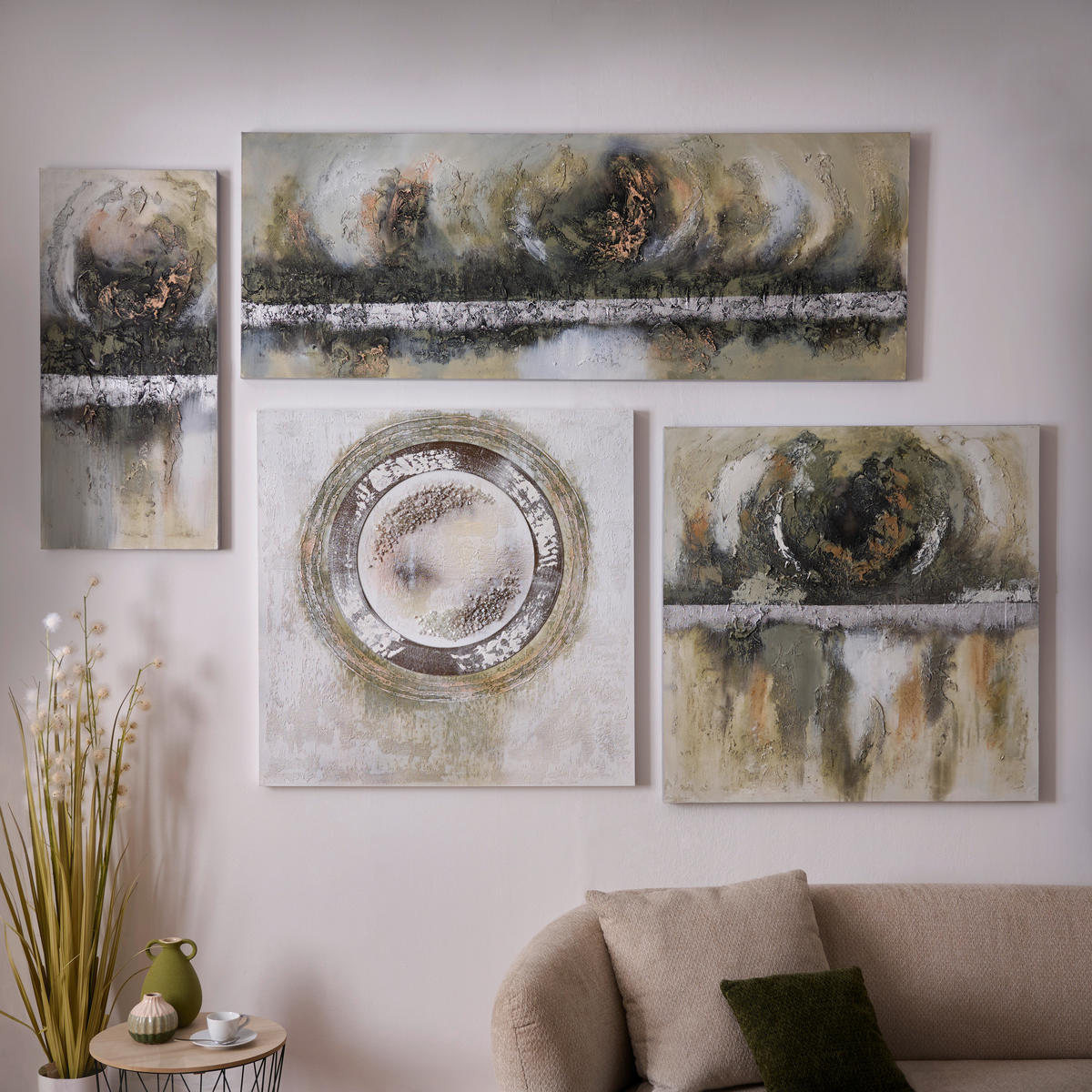 ULJANA SLIKA  150/55 cm       - višebojna, Dizajnerski, tekstil/pločasti materijal (150/55cm) - Monee