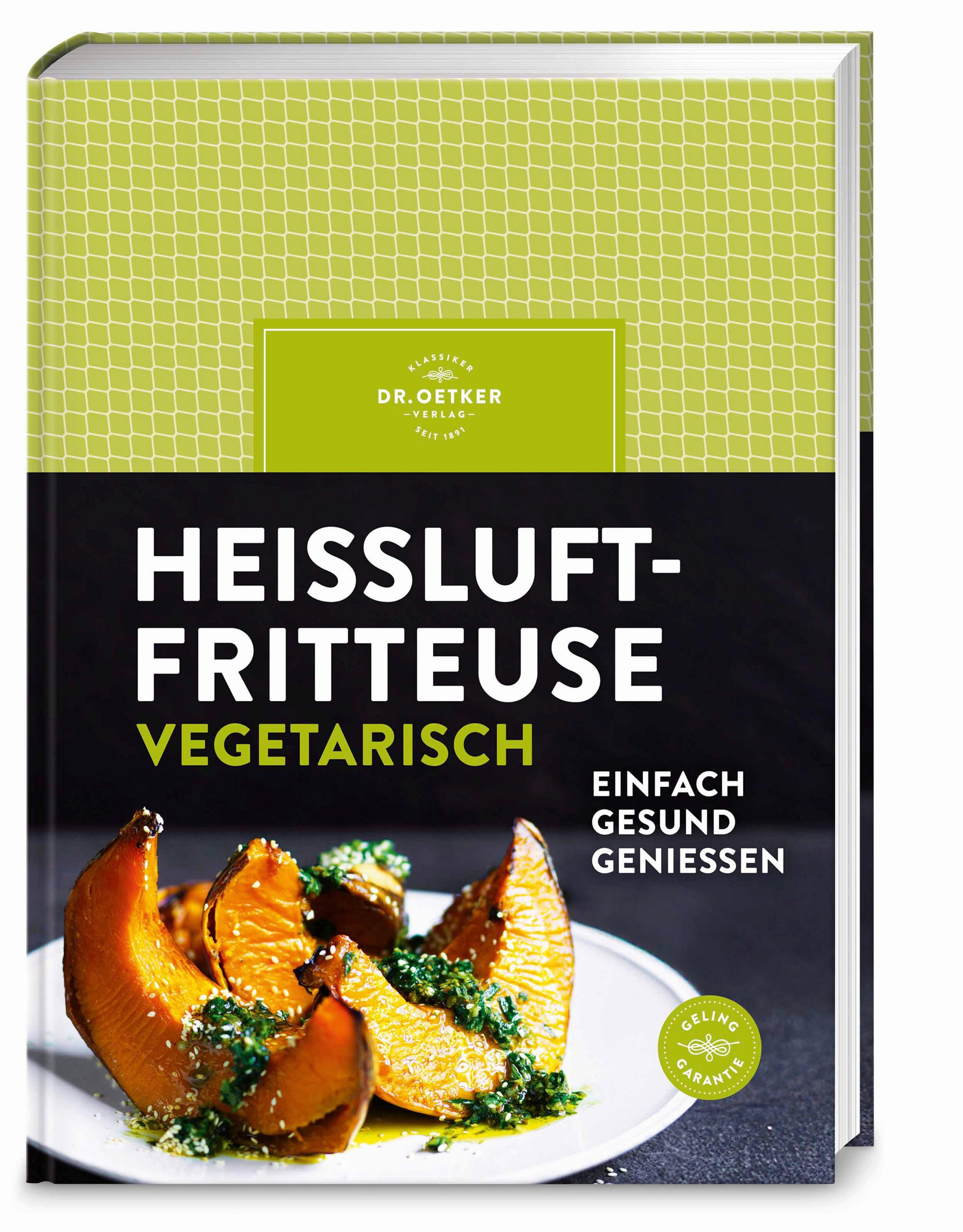 KOCHBUCH Heißluftfritteuse vegetarisch  - Multicolor, Basics, Papier (19,5/26,5/1,9cm)