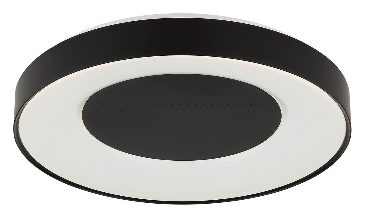 STROPNÍ LED SVÍTIDLO, 49,2/7,7 cm  - šedá/bílá, Design, kov/plast (49,2/7,7cm) - Globo