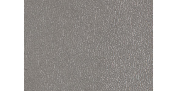 ECKSOFA in Echtleder Grau 328/193 cm - Schwarz/Grau, Design, Leder/Metall (328/193cm) - Dieter Knoll