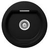 SPÜLE MONR100UPUR  - Schwarz, Basics, Stein (48,5/50cm) - Schock