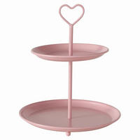 KAKFAT 2 våningar - roséguld, Lifestyle, metall (21/25cm)