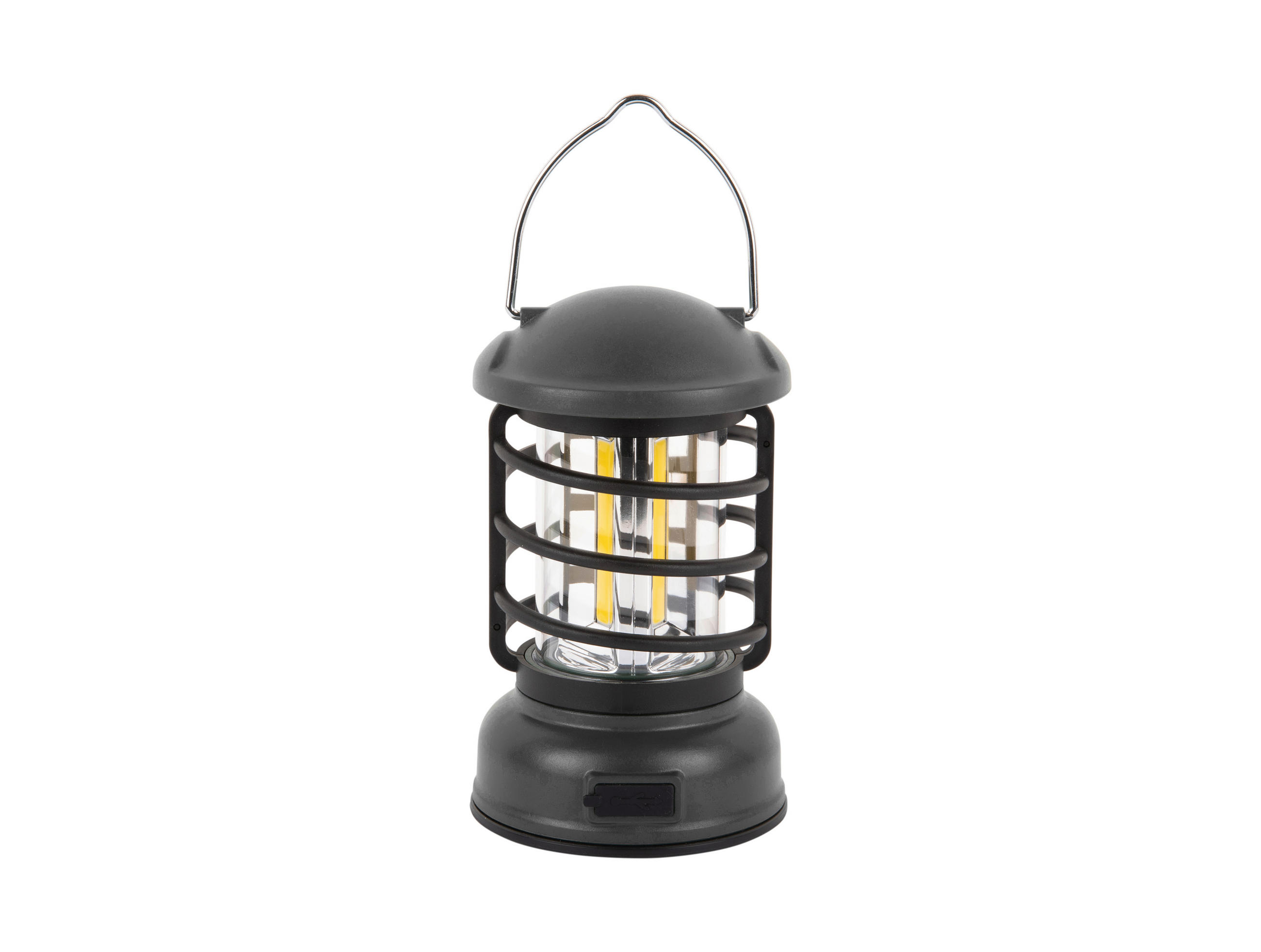 CAMPINGLATERNE Camping lantern  - Schwarz, Basics, Metall (8.5/8.5/15cm) - Leitmotiv