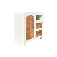 KOMMODE , 80/80/40 cm, 2 Schublade(n)  - Naturfarben/Weiß, Design, Holz/Holzwerkstoff (80/80/40cm) - MID.YOU