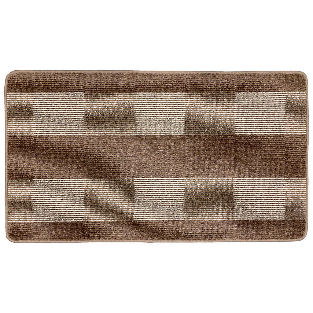 Teppich Läufer Braun Terry 67x120 cm