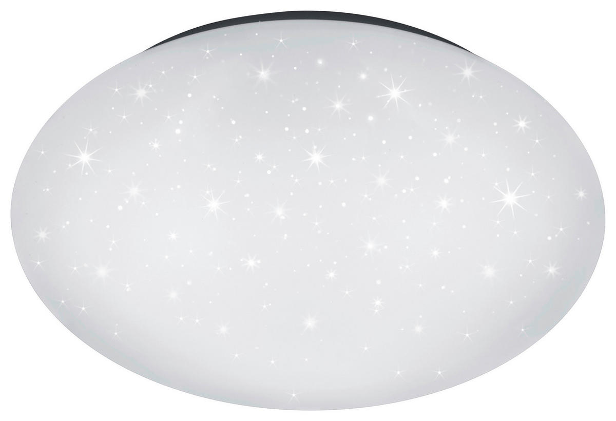 STROPNA LED-SVETILKA  Lukida //3000-6000 K/230 V/ - bela, Basics, umetna masa (38/10cm)