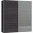 SCHWEBETÜRENSCHRANK in Anthrazit, Schwarz - Anthrazit/Silberfarben, Design, Glas/Holzwerkstoff (202,5/220/65cm) - Jutzler SCHWEBETÜRENSCHRANK in Anthrazit, Schwarz - Anthrazit/Silberfarben, Design, Glas/Holzwerkstoff (202,5/220/65cm) - Jutzler