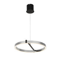 Lampă Suspendată Cu Led 50/50-200 cm  - străveziu, Trend, plastic/metal (50/50-200cm) - Dieter Knoll