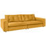 SOFA in Textil Gelb, Currygelb - Currygelb/Gelb, Design, Kunststoff/Textil (290/87/122cm) - Ambiente SOFA in Textil Gelb, Currygelb - Currygelb/Gelb, Design, Kunststoff/Textil (290/87/122cm) - Ambiente