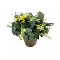 KUNSTBLUME  - Hellgelb/Hellgrün, LIFESTYLE (18/18cm)