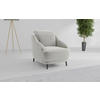 SESSEL Samt Sandfarben  - Sandfarben/Schwarz, Modern, Textil/Metall (87/93/104cm) - Sit & More