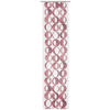 FLÄCHENVORHANG   halbtransparent  60/245 cm   - Rot, LIFESTYLE, Textil (60/245cm) - Novel