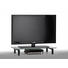 TV-AUFSATZ Glas, Metall Schwarz - Schwarz, Basics, Glas/Metall (82/12,5/35cm)