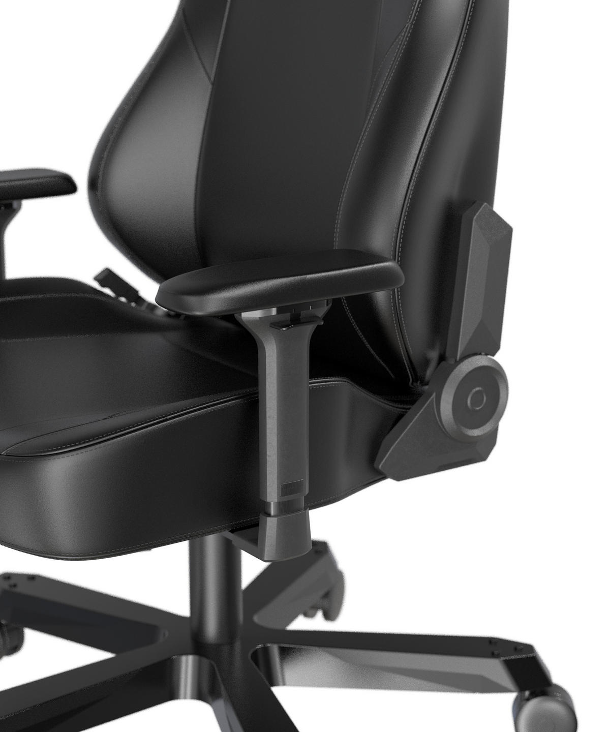 GAMINGSTUHL Schwarz Metall, Textil   - Schwarz, KONVENTIONELL, Textil/Metall (80/138,5-148/60cm) - Dxracer