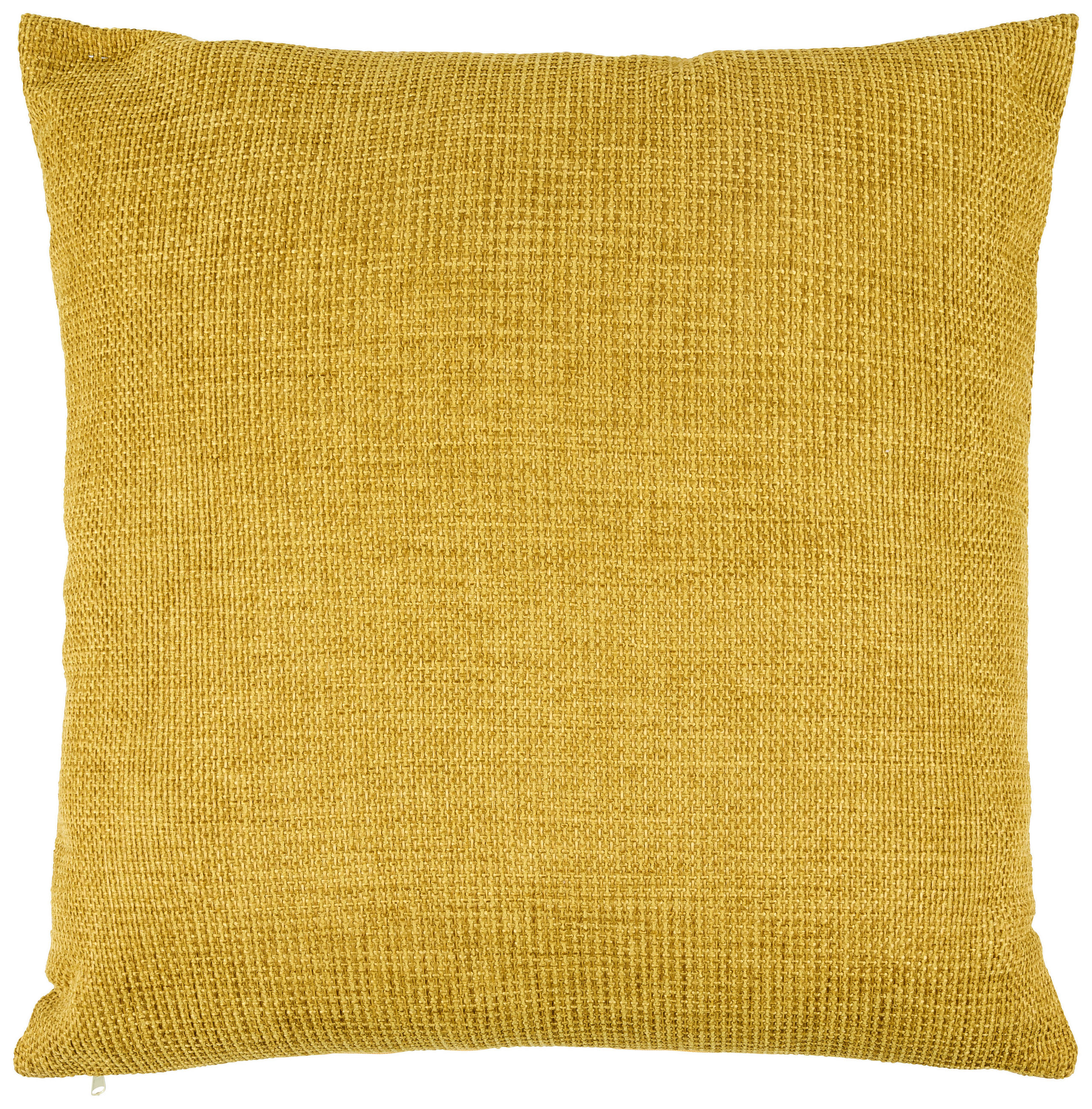 ZIERKISSEN    - Senfgelb, Basics, Textil (48/48/10cm) - Novel