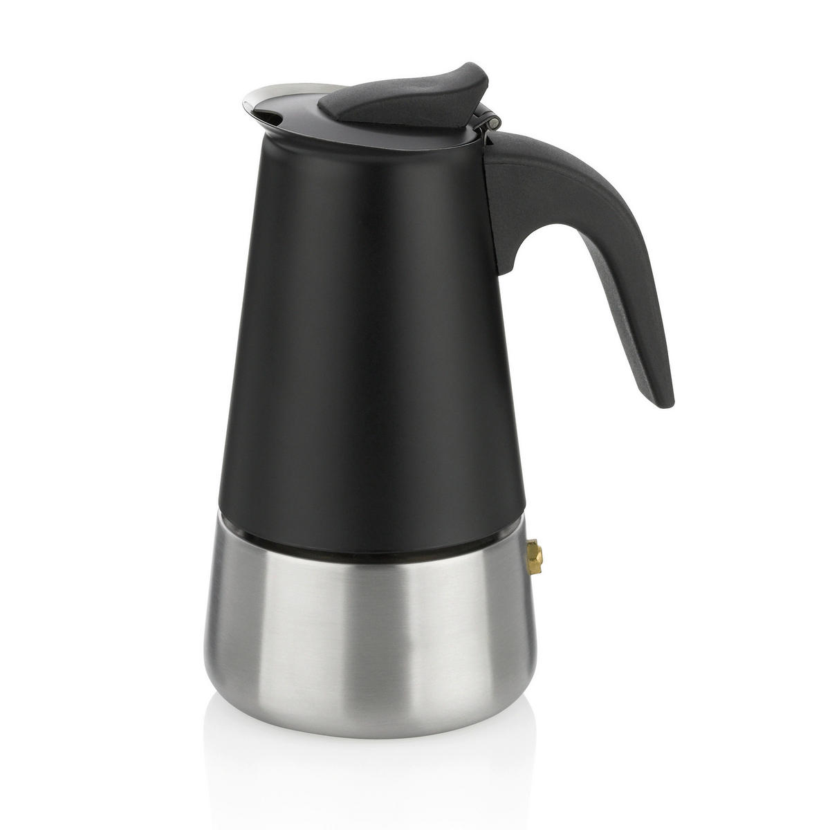 ESPRESSOKOCHER Ferrara  - Schwarz, KONVENTIONELL, Metall (9/17cm) - Kela